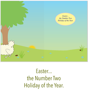 325 No. 2 Holiday (Easter Card)