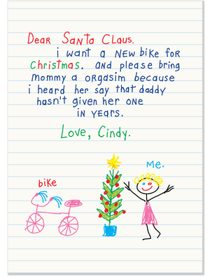 400 Cindy's Letter (Christmas Card)