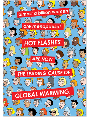 441 Global Warming (Any Occasion Card, Birthday Card)