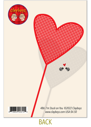 486 Flies (Love Card, Valentine's Card)