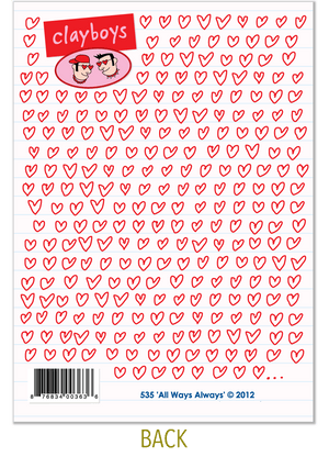 535 All Ways Always (Love Card, Valentine's Card)