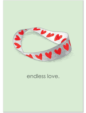 542 Endless Love (Love Card, Valentine's Card)