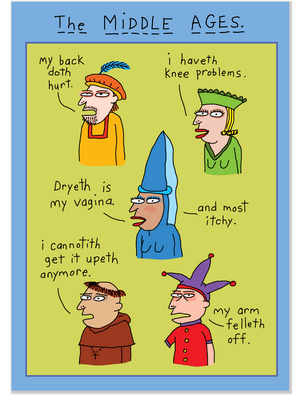 564 The Middle Ages (Birthday Card)