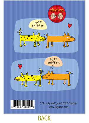 571 Lucky and Spot (Wedding Card)