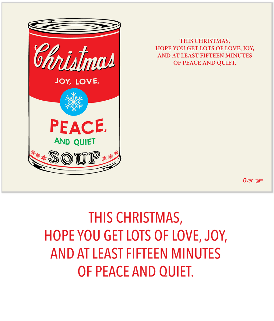581 Peace Soup (Christmas Card)