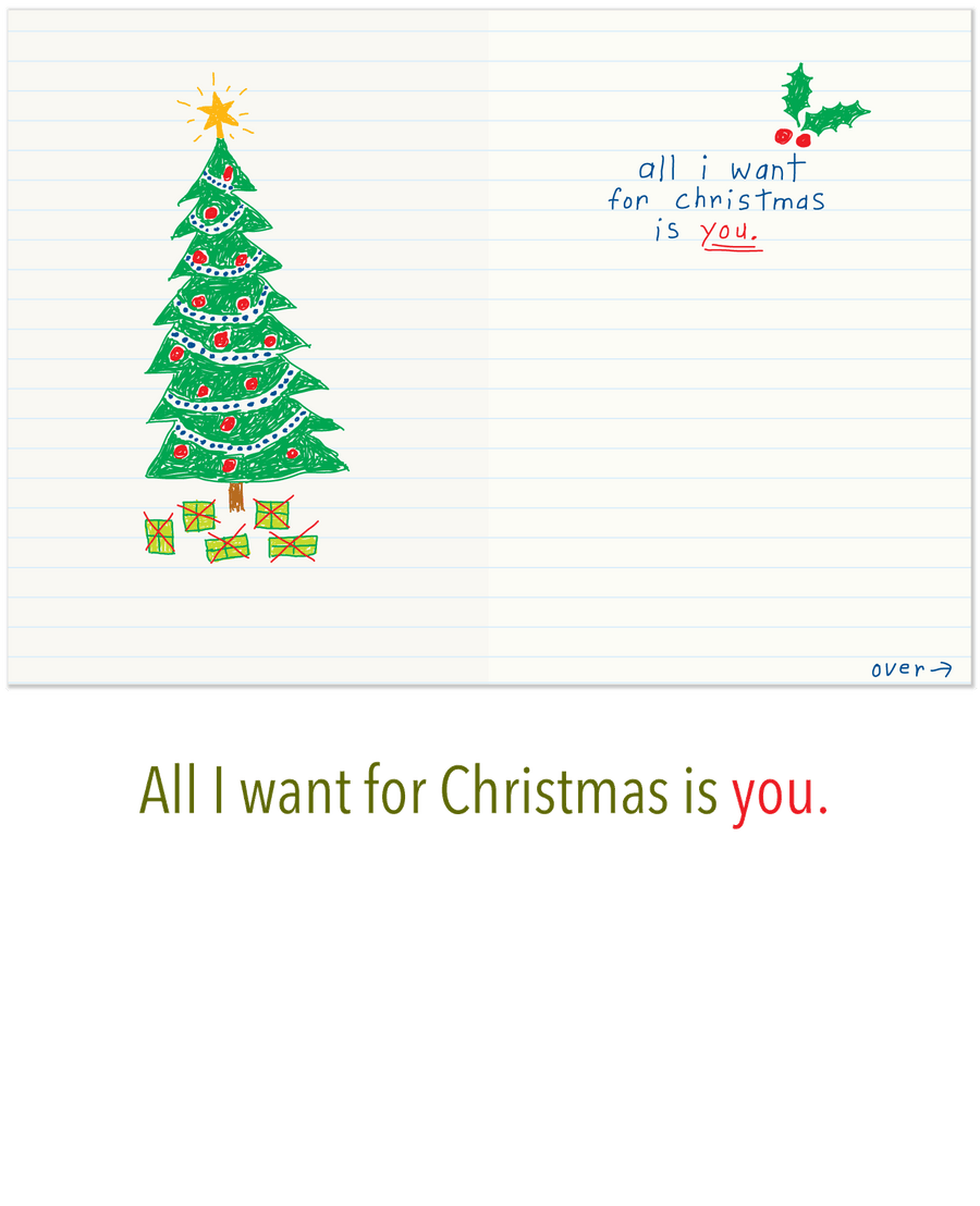 589 Wish List (Christmas Card)