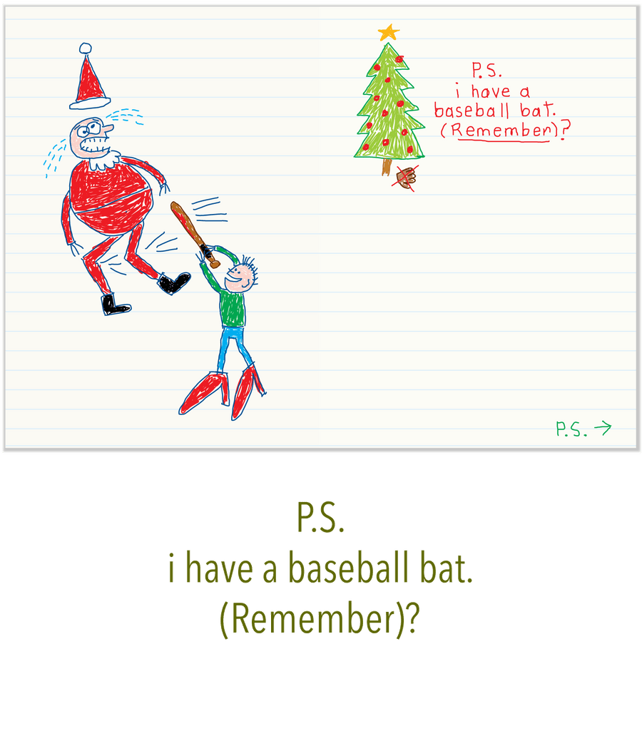 598 Tommy's Letter (Christmas Card)
