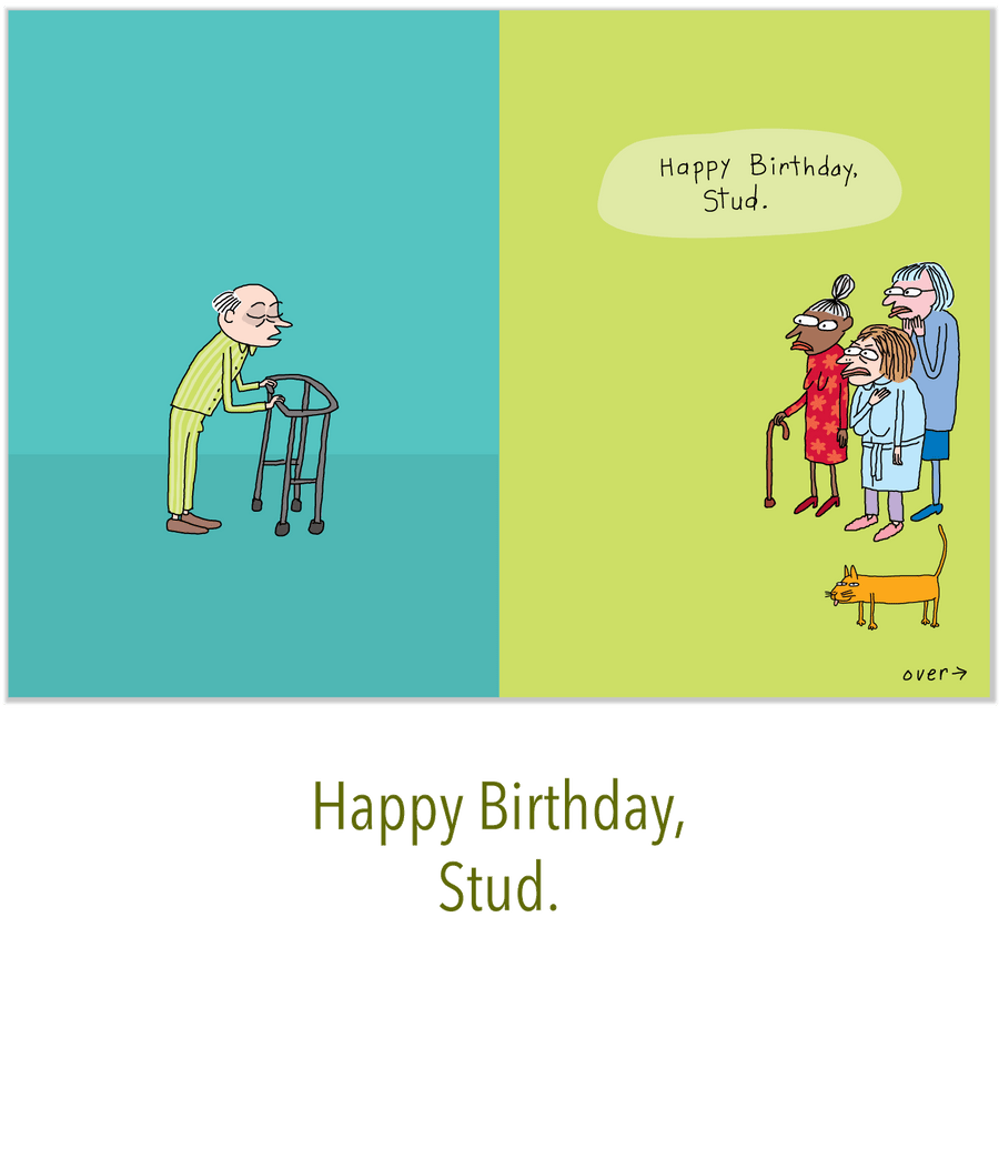 609 Senior Moments (Birthday Card)