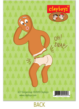 627 Gingersnap (Christmas Card)