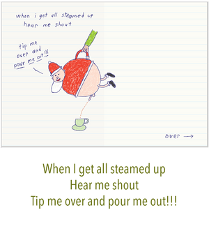 632 Little Teapot (Christmas Card)
