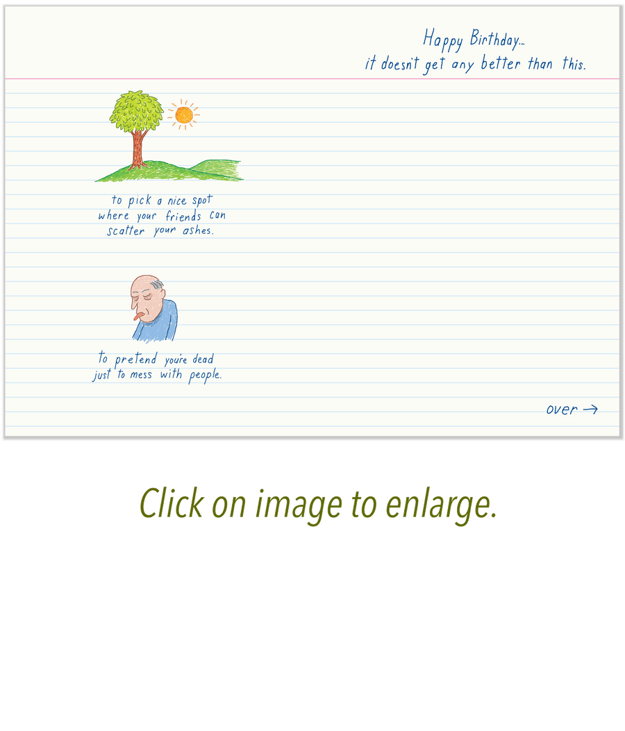 677 The Perfect Age (Birthday Card)