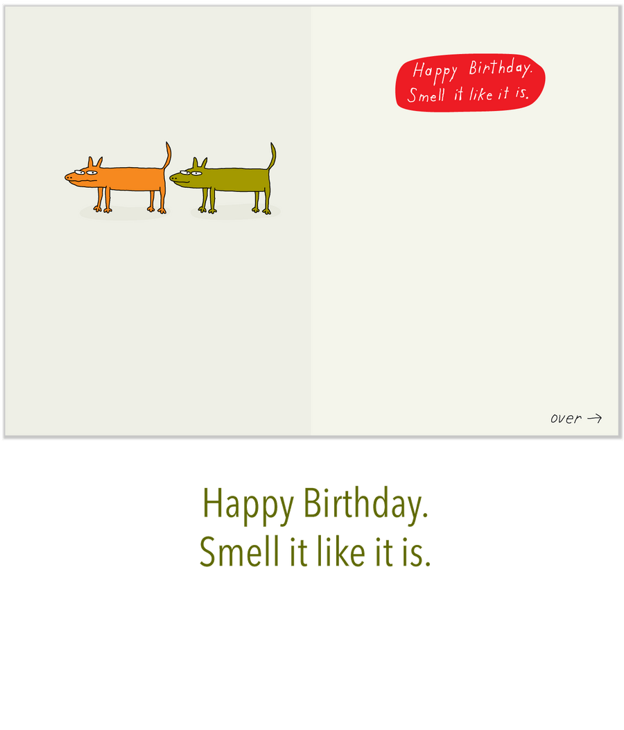 681 Smell it Like it is (Birthday Card)