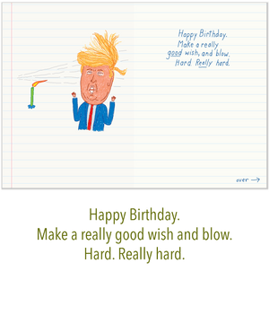 720 President Trump (Birthday Card)