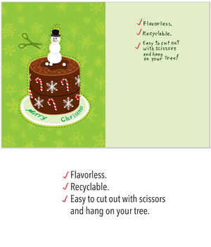 722 Christmas Cake (Christmas Card)