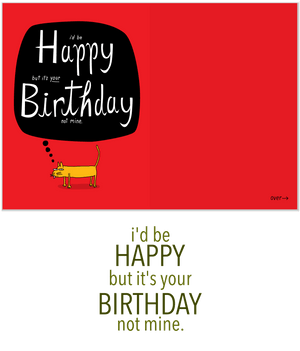 746 What Ever (Birthday Card)