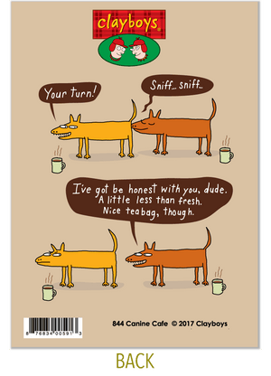 844 Canine Cafe (Birthday Card)