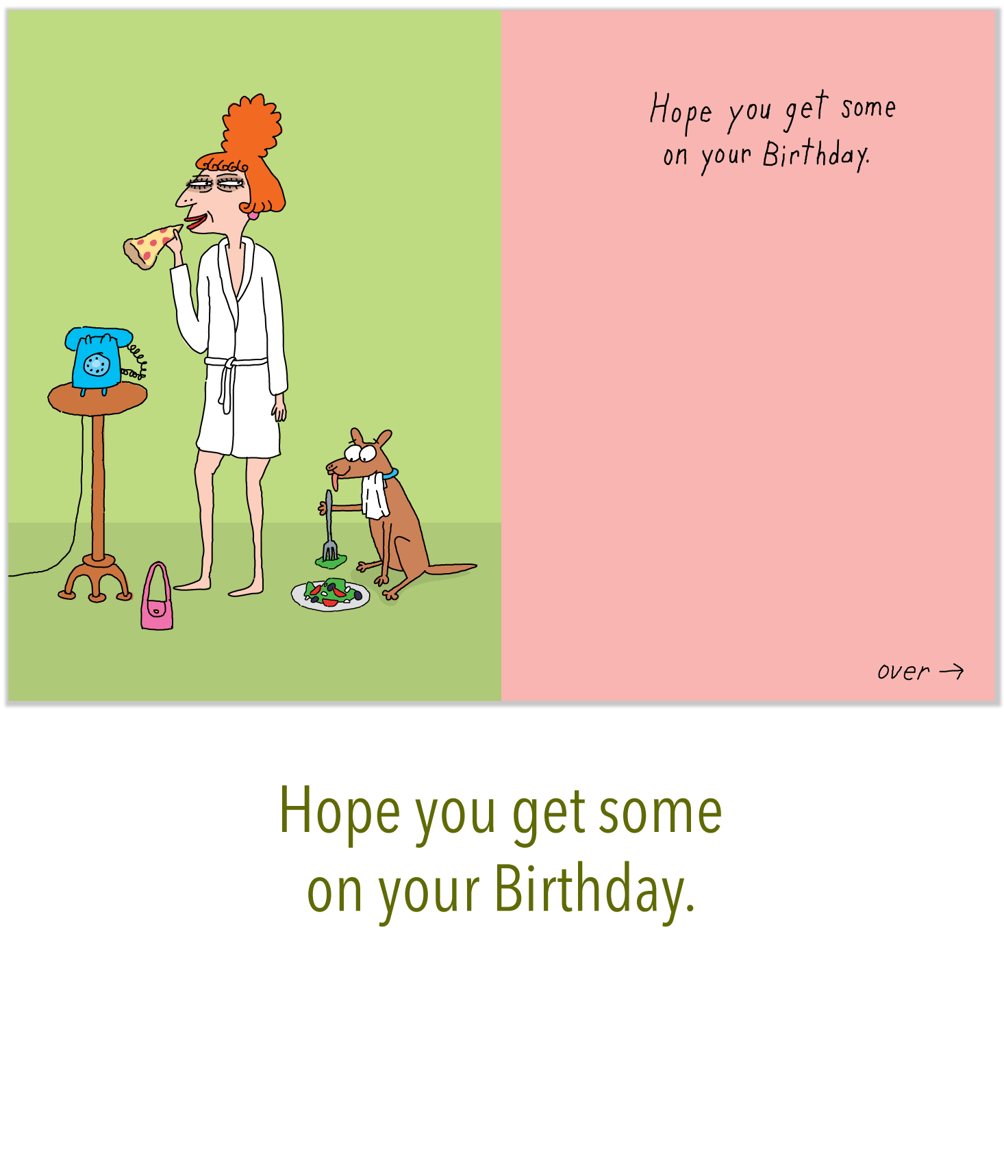 112 Lucky Bra Birthday Card from Clayboys Cards
