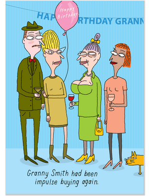 878 Granny Smith (Birthday Card)