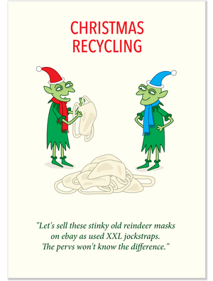 991 Christmas Recycling (Christmas card)