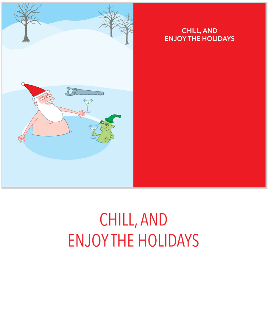 995 Skating (Christmas card)